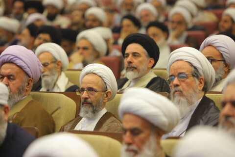 تصاویر /همایش بین المللی یکصدمین سالگشت بازتأسیس حوزه علمیه قم - 3