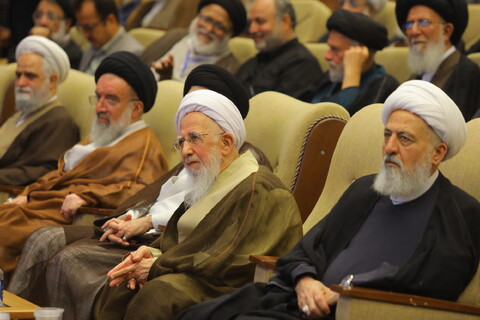تصاویر /همایش بین المللی یکصدمین سالگشت بازتأسیس حوزه علمیه قم - 3