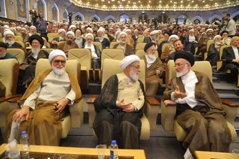 تصاویر /همایش بین المللی یکصدمین سالگشت بازتأسیس حوزه علمیه قم - 3