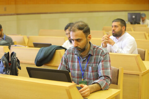 تصاویر/ حضور گسترده خبرنگاران در همایش بین المللی یکصدمین سالگشت بازتأسیس حوزه علمیه قم