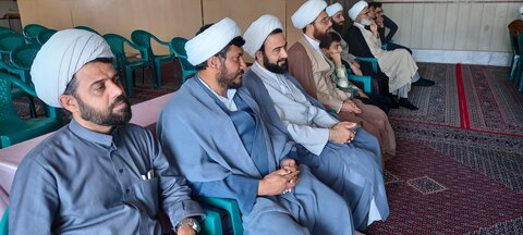 تصاویر/ حضور حوزویان منطقه کاشان در همایش یکصدمین سال بازتاسیس حوزه علمیه قم در آران و بیدگل