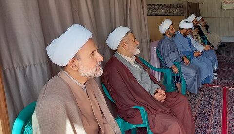 تصاویر/ حضور حوزویان منطقه کاشان در همایش یکصدمین سال بازتاسیس حوزه علمیه قم در آران و بیدگل