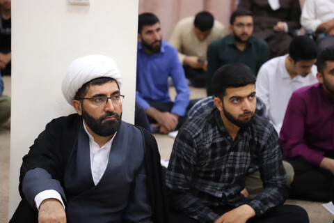 تصاویر/اجتماع طلاب و روحانیون حوزه علمیه خاتم الانبیاء سنندج دریکصدمین سالگشت باز تأسیس حوزه‌ی علمیه‌ قم