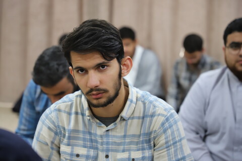 تصاویر/اجتماع طلاب و روحانیون حوزه علمیه خاتم الانبیاء سنندج دریکصدمین سالگشت باز تأسیس حوزه‌ی علمیه‌ قم