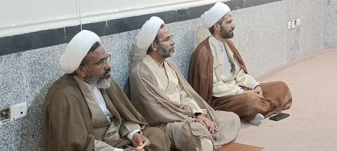 تصاویر/ اجتماع طلاب و روحانیون استان بوشهر در یکصدمین سالگشت باز تاسیس حوزه علمیه قم