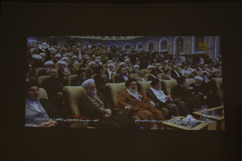 تصاویر /  همایش یکصدمین سالگشت باز تاسیس حوزه علمیه قم به صورت برخط در اصفهان