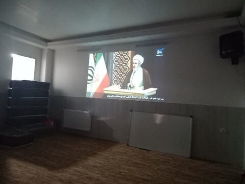 تصاویر/ همایش یکصد سالگی حوزه علمیه قم به صورت وبیناری در مدارس علمیه استان سمنان