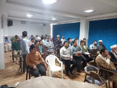 تصاویر/ همایش یکصد سالگی حوزه علمیه قم به صورت وبیناری در مدارس علمیه استان سمنان