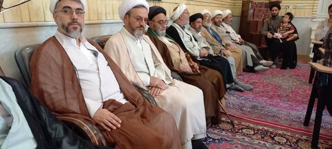 تصاویر/ همایش یکصد سالگی حوزه علمیه قم به صورت وبیناری در مدارس علمیه استان سمنان