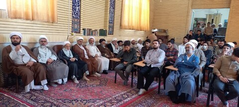 تصاویر/ همایش یکصد سالگی حوزه علمیه قم به صورت وبیناری در مدارس علمیه استان سمنان