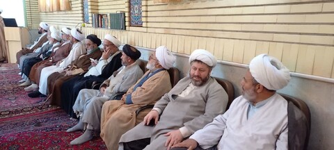 تصاویر/ همایش یکصد سالگی حوزه علمیه قم به صورت وبیناری در مدارس علمیه استان سمنان