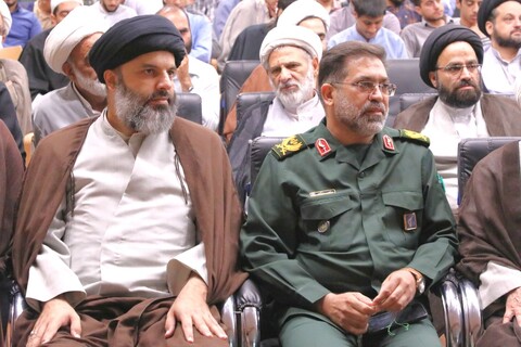 مراسم برخط یکصدمین سالگشت بازتأسیس حوزه علمیه قم در مدرسه علمیه مدینة العلم کاظمیه