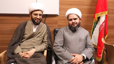 مراسم برخط یکصدمین سالگشت بازتأسیس حوزه علمیه قم در مدرسه علمیه مدینة العلم کاظمیه