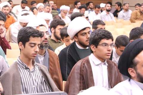 مراسم برخط یکصدمین سالگشت بازتأسیس حوزه علمیه قم در مدرسه علمیه مدینة العلم کاظمیه