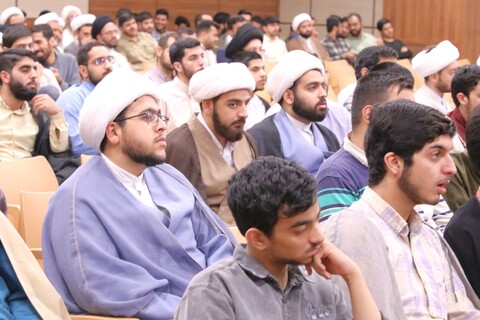 مراسم برخط یکصدمین سالگشت بازتأسیس حوزه علمیه قم در مدرسه علمیه مدینة العلم کاظمیه