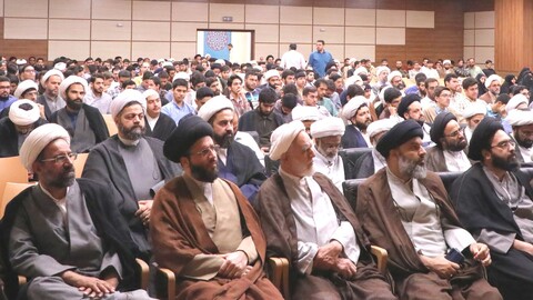 مراسم برخط یکصدمین سالگشت بازتأسیس حوزه علمیه قم در مدرسه علمیه مدینة العلم کاظمیه