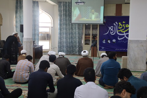 تصاویر/ حضور طلاب در همایش یکصدمین سالگرد حوزه علمیه قم به‌صورت برخط+تصاویر