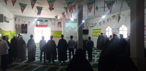 تصاویر مراسم سالروز بازتاسیس حوزه علمیه قم در برخی مدارس علمیه لرستان