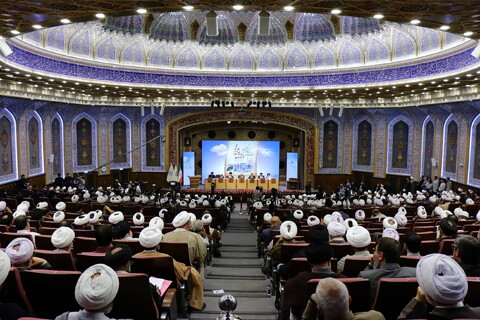 تصاویر / همایش بین المللی یکصدمین سالگشت بازتأسیس حوزه علمیه قم-2