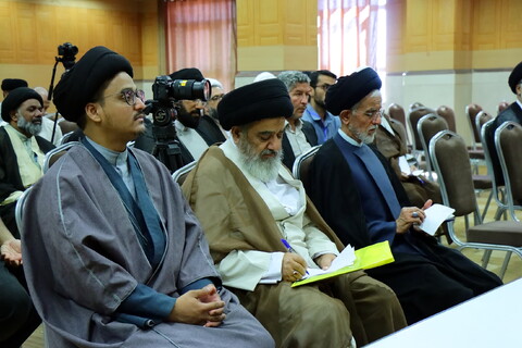تصاویر / برگزاری کمیسیون در همایش یکصدمین سالگشت بازتأسیس حوزه علمیه قم
