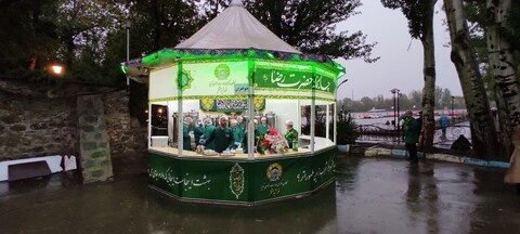 تصاویر/ چایخانه حضرتی در پارک ائل گلی تبریز