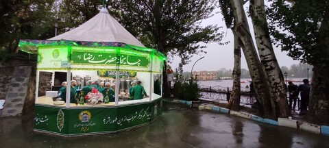 تصاویر/ چایخانه حضرتی در پارک ائل گلی تبریز