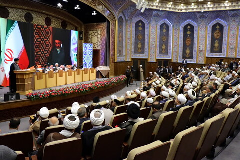 تصاویر / اختتامیه همایش بین المللی یکصدمین سالگشت بازتأسیس حوزه علمیه قم