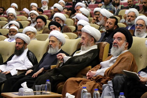تصاویر / اختتامیه همایش بین المللی یکصدمین سالگشت بازتأسیس حوزه علمیه قم