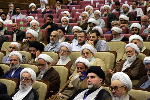 تصاویر / اختتامیه همایش بین المللی یکصدمین سالگشت بازتأسیس حوزه علمیه قم