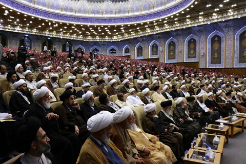 تصاویر / اختتامیه همایش بین المللی یکصدمین سالگشت بازتأسیس حوزه علمیه قم