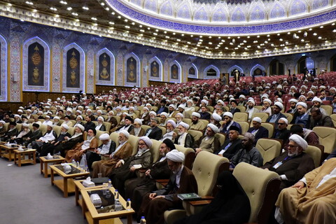تصاویر / اختتامیه همایش بین المللی یکصدمین سالگشت بازتأسیس حوزه علمیه قم