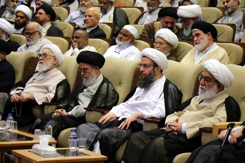 تصاویر / اختتامیه همایش بین المللی یکصدمین سالگشت بازتأسیس حوزه علمیه قم