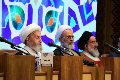 تصاویر / اختتامیه همایش بین المللی یکصدمین سالگشت بازتأسیس حوزه علمیه قم
