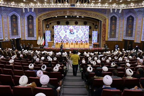 تصاویر / اختتامیه همایش بین المللی یکصدمین سالگشت بازتأسیس حوزه علمیه قم