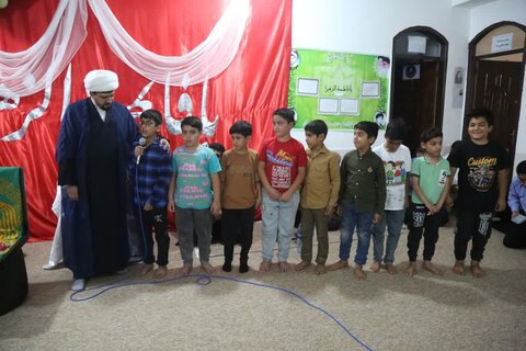 تصاویر/ جشن قرآنی با حضور خدام رضوی در جم