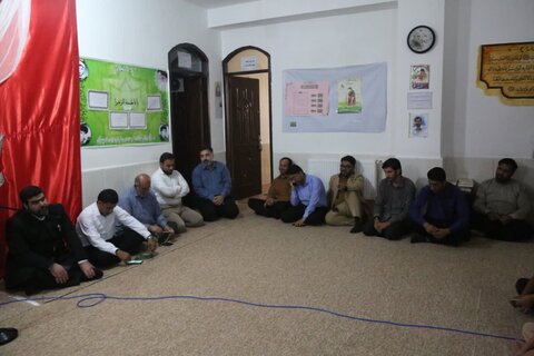 تصاویر/ جشن قرآنی با حضور خدام رضوی در جم