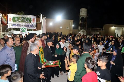 تصاویر/ جشن زیر سایه خورشید در روستای عالی حسینی تنگستان