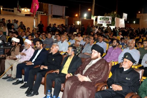 تصاویر/ جشن زیر سایه خورشید در روستای عالی حسینی تنگستان