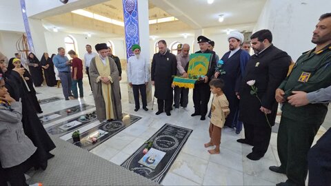 تصاویر/ استقبال از خدام رضوی در بردستان