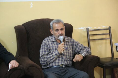 تصاویر/ دیدار خدام رضوی با مادر شهید حجت الاسلام والمسلمین مهدی اندرواژ