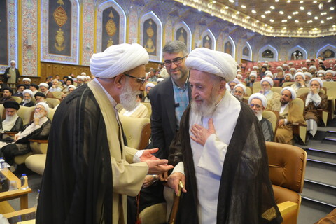 تصاویر / اختتامیه همایش بین المللی یکصدمین سالگشت بازتأسیس حوزه علمیه قم