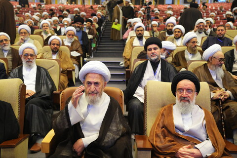 تصاویر / اختتامیه همایش بین المللی یکصدمین سالگشت بازتأسیس حوزه علمیه قم