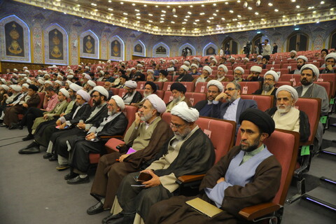 تصاویر / اختتامیه همایش بین المللی یکصدمین سالگشت بازتأسیس حوزه علمیه قم
