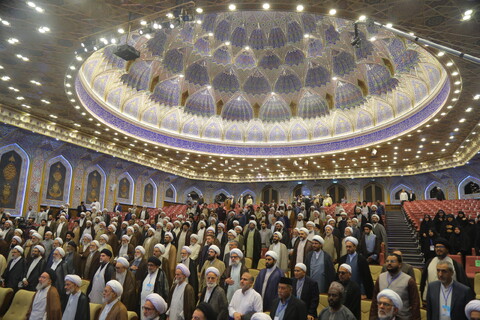 تصاویر / اختتامیه همایش بین المللی یکصدمین سالگشت بازتأسیس حوزه علمیه قم