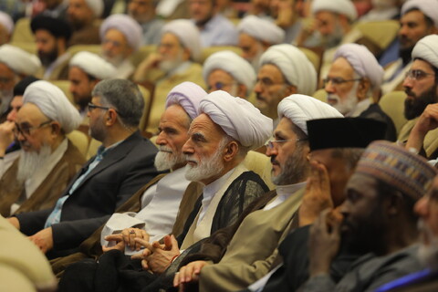 تصاویر / اختتامیه همایش بین المللی یکصدمین سالگشت بازتأسیس حوزه علمیه قم