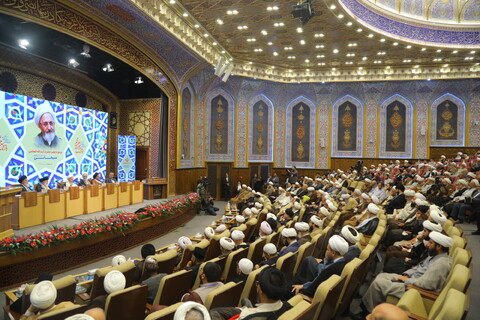 تصاویر / اختتامیه همایش بین المللی یکصدمین سالگشت بازتأسیس حوزه علمیه قم