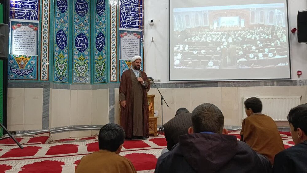 تصاویر/ مراسم گرمیداشت یکصدمیت همایش بازتاسیس حوزه علمیه قم در نورآباد