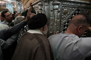 بین الاقوامی مہمانوں کی حضرت فاطمہ معصومہ سلام اللہ علیہا کے حرم میں حاضری+ویڈیو