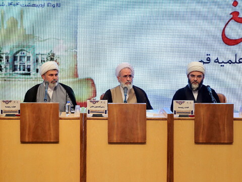 تصاویر / نشست های علمی همایش یکصدمین سالگشت بازتأسیس حوزه علمیه قم