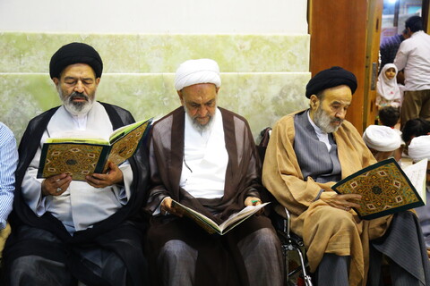 تصاویر / مراسم چهلمین شب ارتحال حجت الاسلام والمسلمین شیخ حسین نمازی